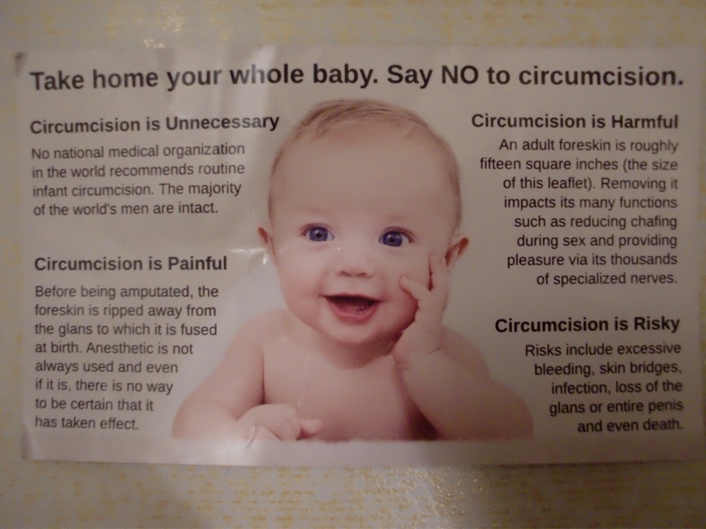 Carte d'information sur la circoncision