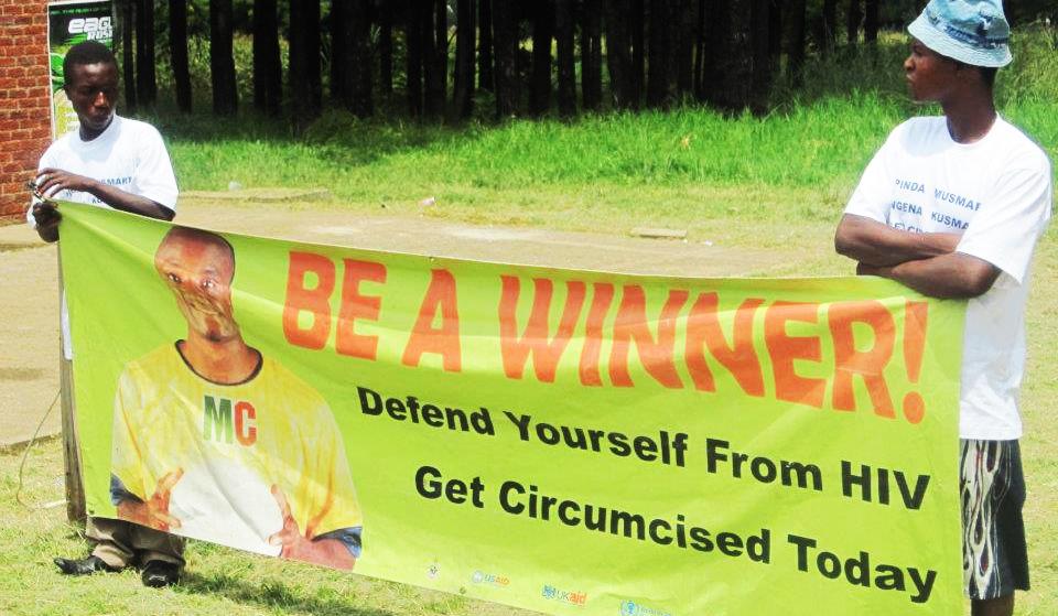 Campagne pour la circoncision au Zimbabwe