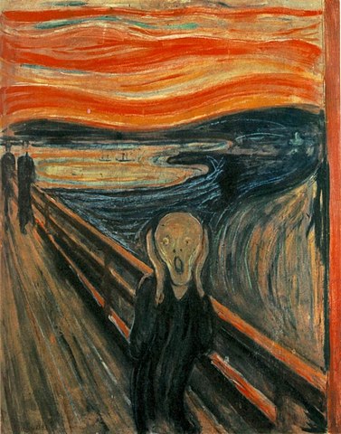 le cri, edvard munch