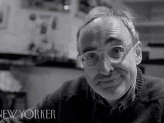 Gary Shteyngart dans le documentaire The Guy Who Got Cut Wrong (Le type qu’on a mal coupé) réalisé par Dana Ben-Ari pour The New Yorker (2025)