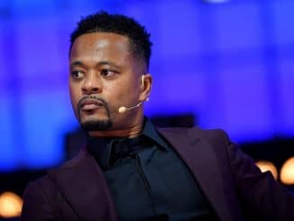 2 November 2022; Patrice Evra; Footballer and Entrepreneur on Centre stage during day one of Web Summit 2022 at the Altice Arena in Lisbon, Portugal. Photo by Ramsey Cardy/Web Summit via Sportsfile